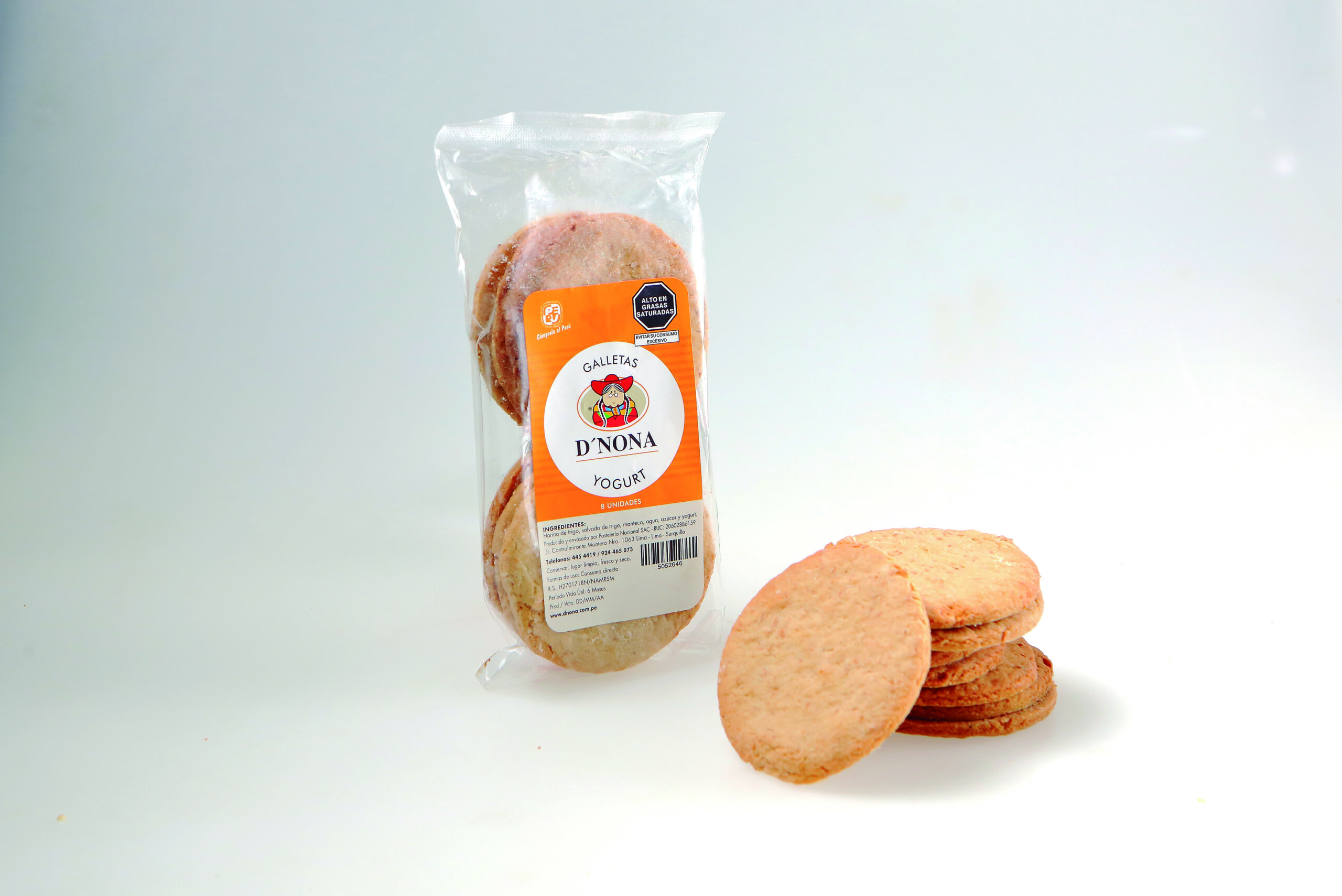 Galletón integral de yogurt