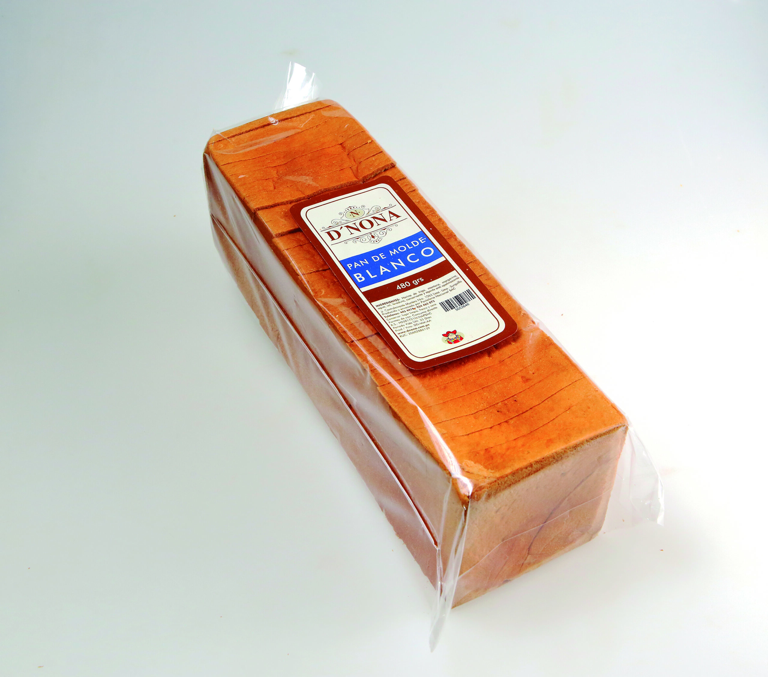 Pan de molde blanco