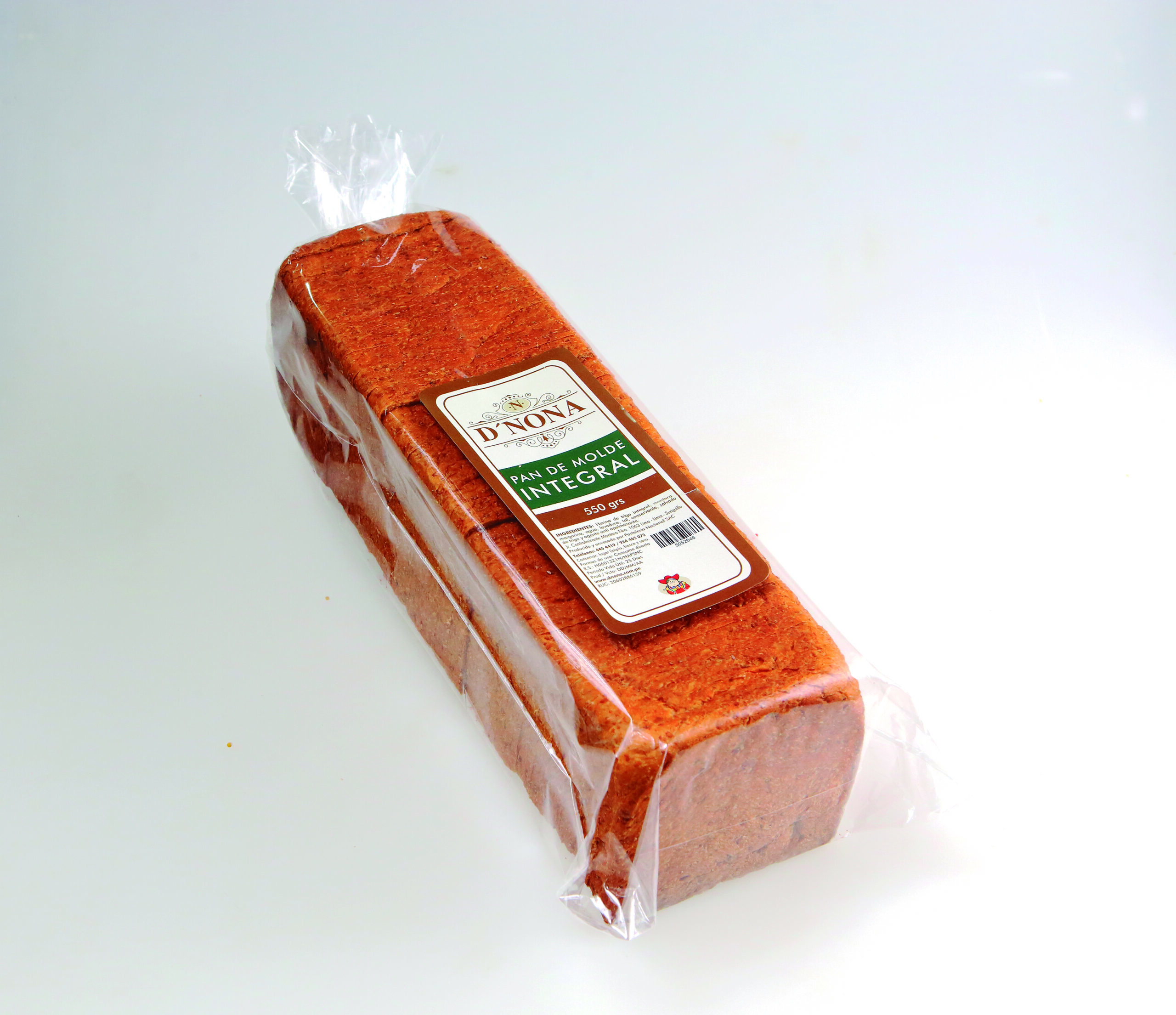 Pan de molde integral